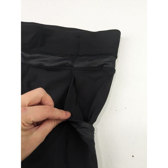 Lululemon Run Chase Me Ii Women's Black Capri Leggings - 6 - Picture 4 of 7